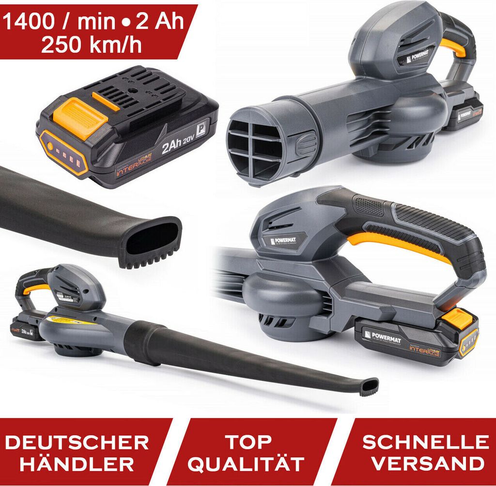 Akumulátorový fukár na lístie POWERMAT 20V PM-ADDL-20C Obrázok produktu 