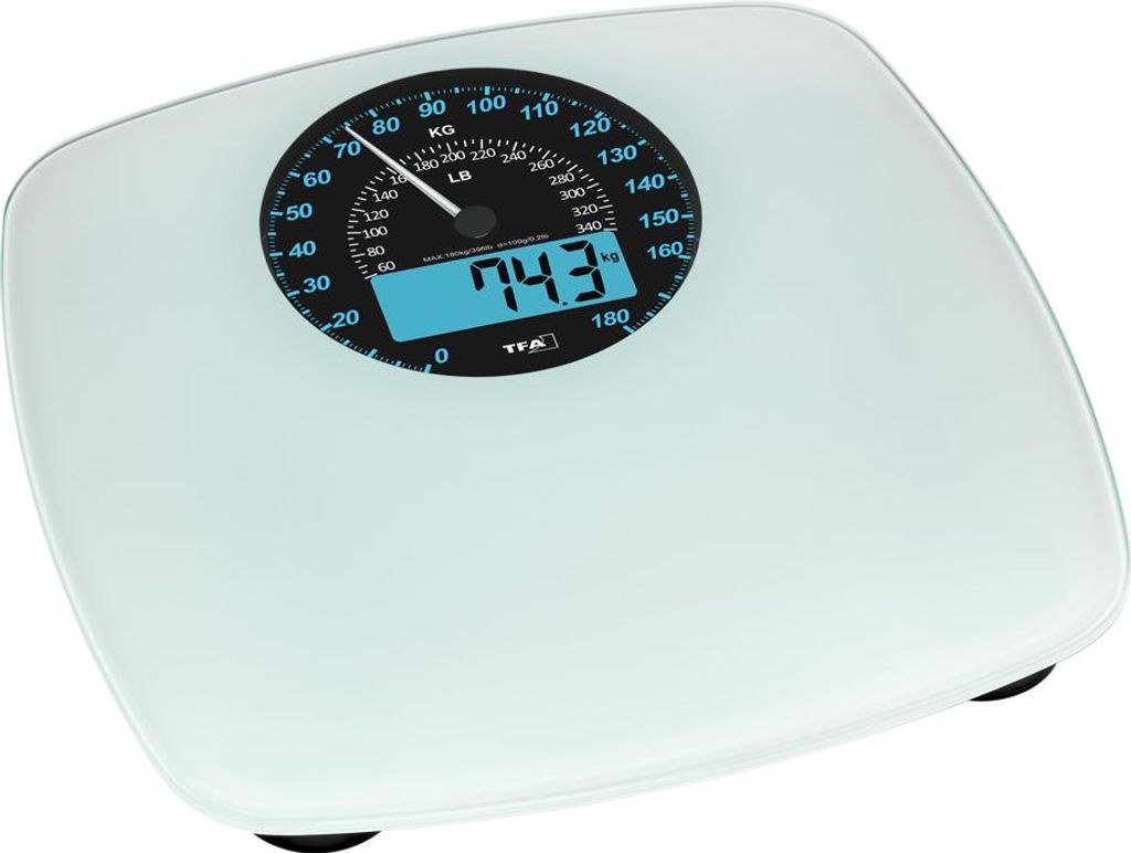 TFA-Dostmann 50.1003.02, Elektronische Personenwaage, 180 Produktbild 