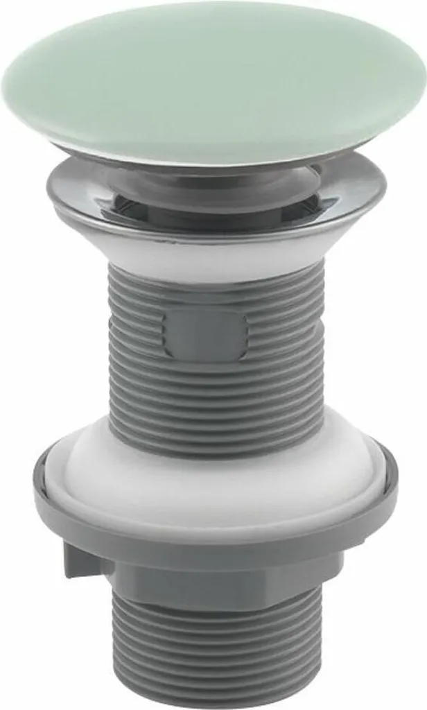 Tappo Scarico Bagno Verde Menta Click-Clack: Igiene e Vetroceramica