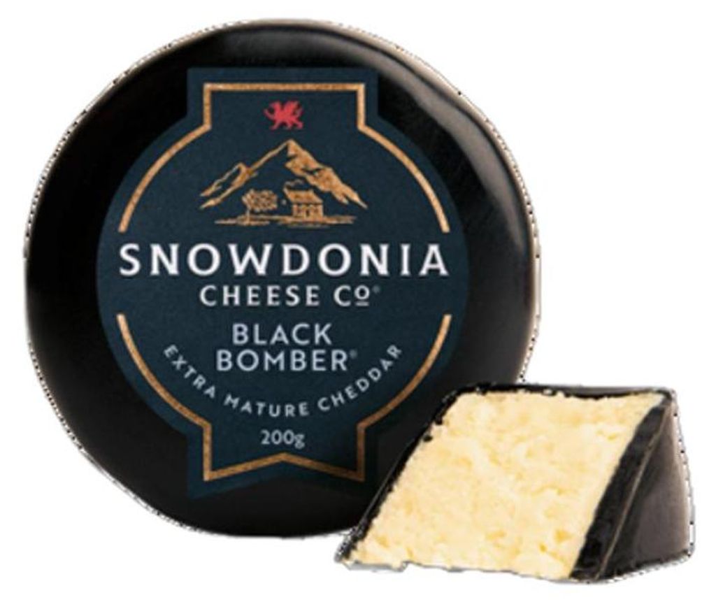 Cheddar-Käse Schwarzer Bomber 200g - Snowdonia Produktbild 