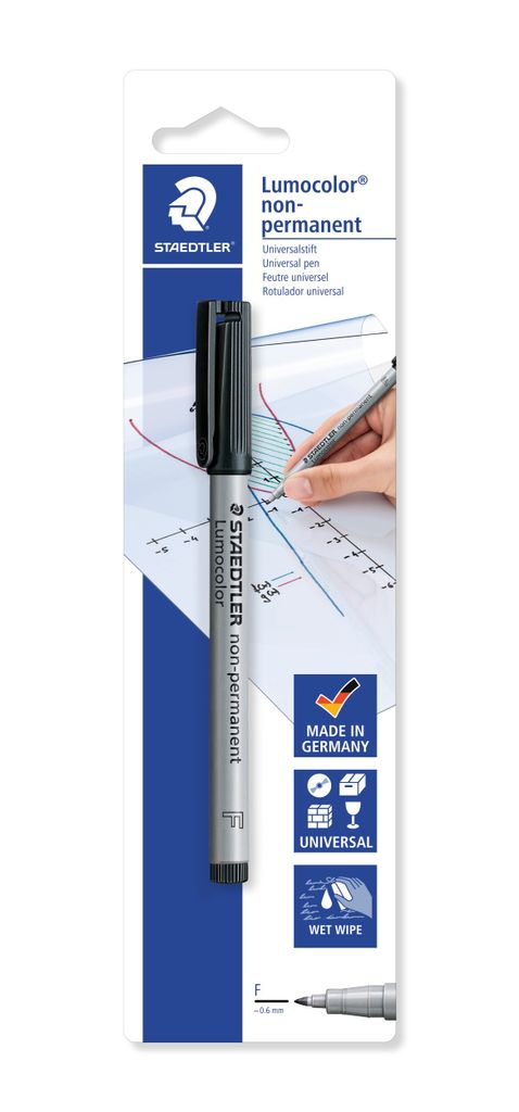 STAEDTLER Lumocolor  316 non-permanent Universalstift F Produktbild 