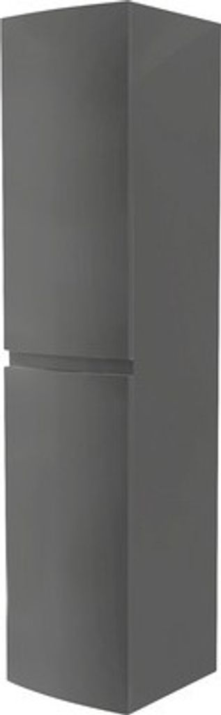 Hochschrank Vague Höhe 170 Breite 40 Tiefe 38 cm Anthrazit
