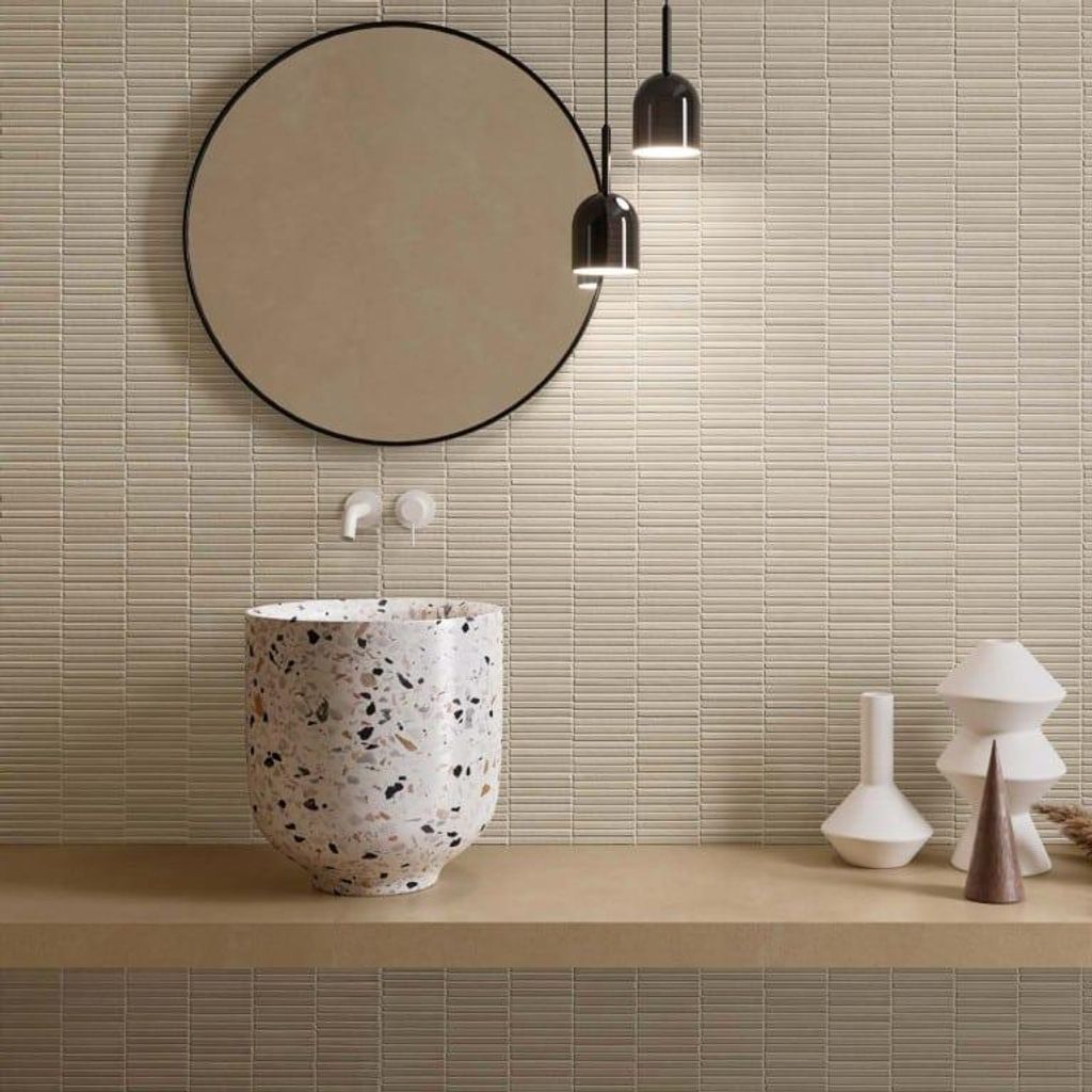 Fliesen Betonoptik Weiss 60x120 cm CASA39 Italgraniti Terre