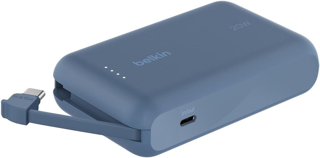 Belkin BOOST Charge Powerbk. 20W 10.000mAh USB-C blau  Produktbild 