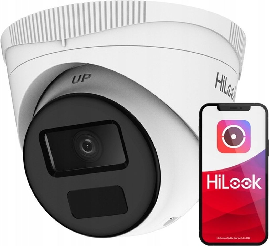 Ip Kamera Full Hd 1080P Poe 2Mp Ir20M Ip67 Hilook Cloud P2P Bewegungserkennung