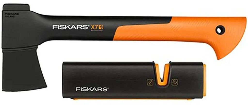 Fiskars Axe X7 - Xs + Scharfes Scharfes Set Produktbild 