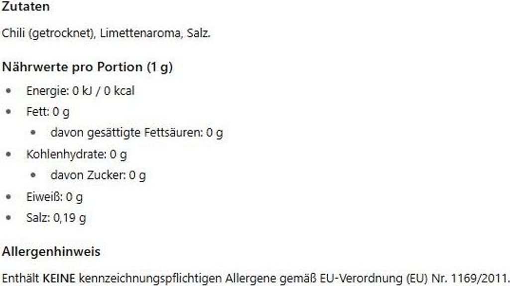 Tajín Clásico Chili-Limettengewürz, 400 gramm, 1 Produktbild 