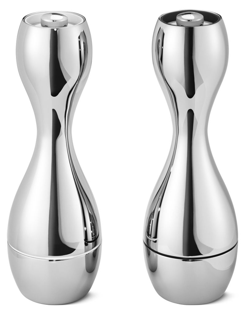 Georg Jensen COBRA Salz & Pfeffer GRINDER Edelstahl Productafbeelding 