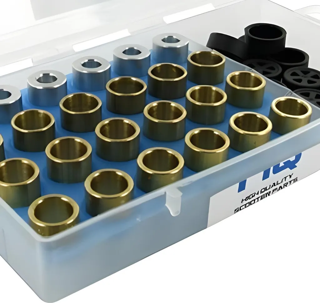 Kit galets Polini 16x13 mm réglage vario (3.5g-5g) : boostez l'accélération
