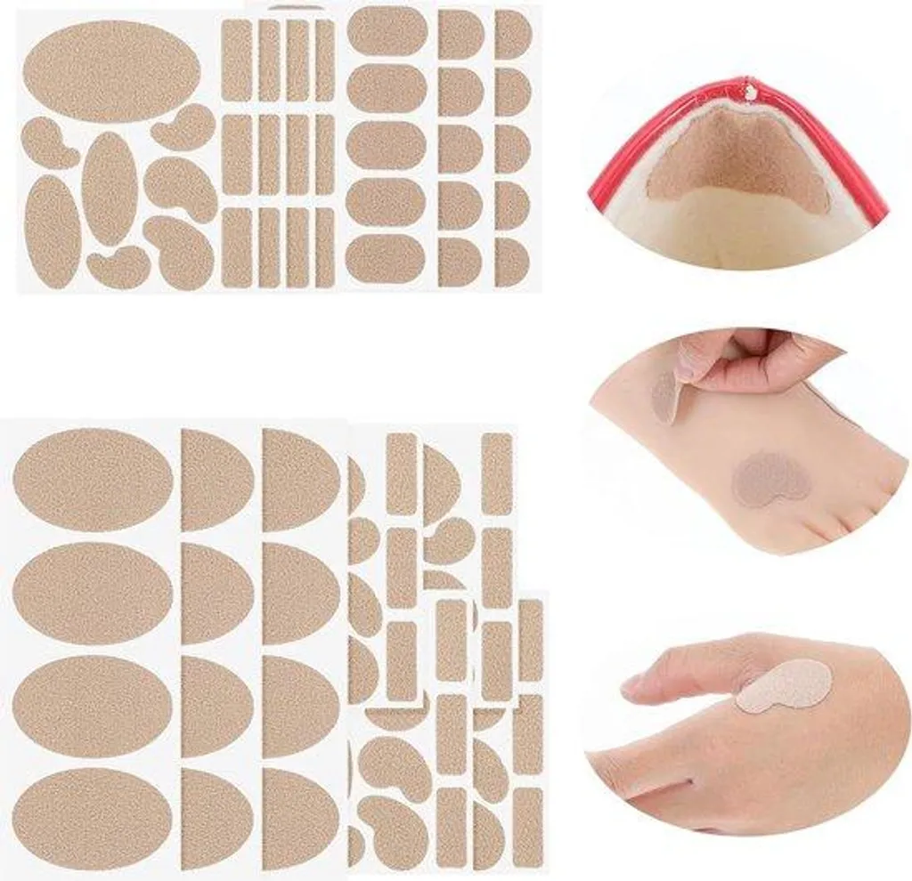 Pansements de protection talons - Anti-frottements et imperméables x10