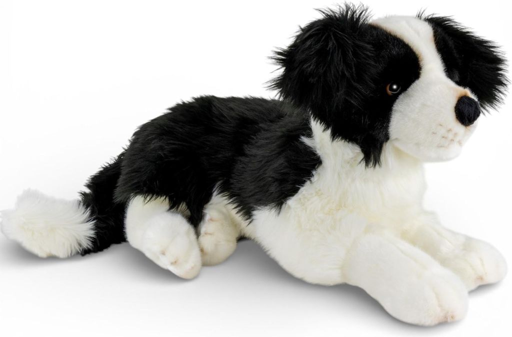 Carl Dick Border Collie liegend ca. 45cm Plüschtier, Stofftier, Kuscheltier 3763