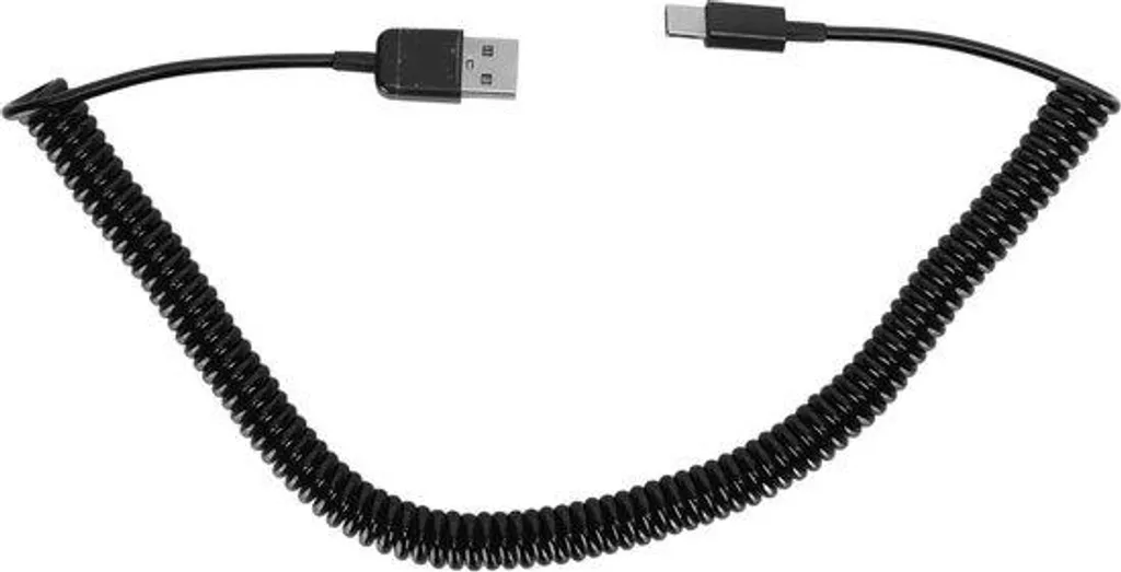 Câble USB-C anti-nœud extensible 3m pour finir avec les fils emmêlés