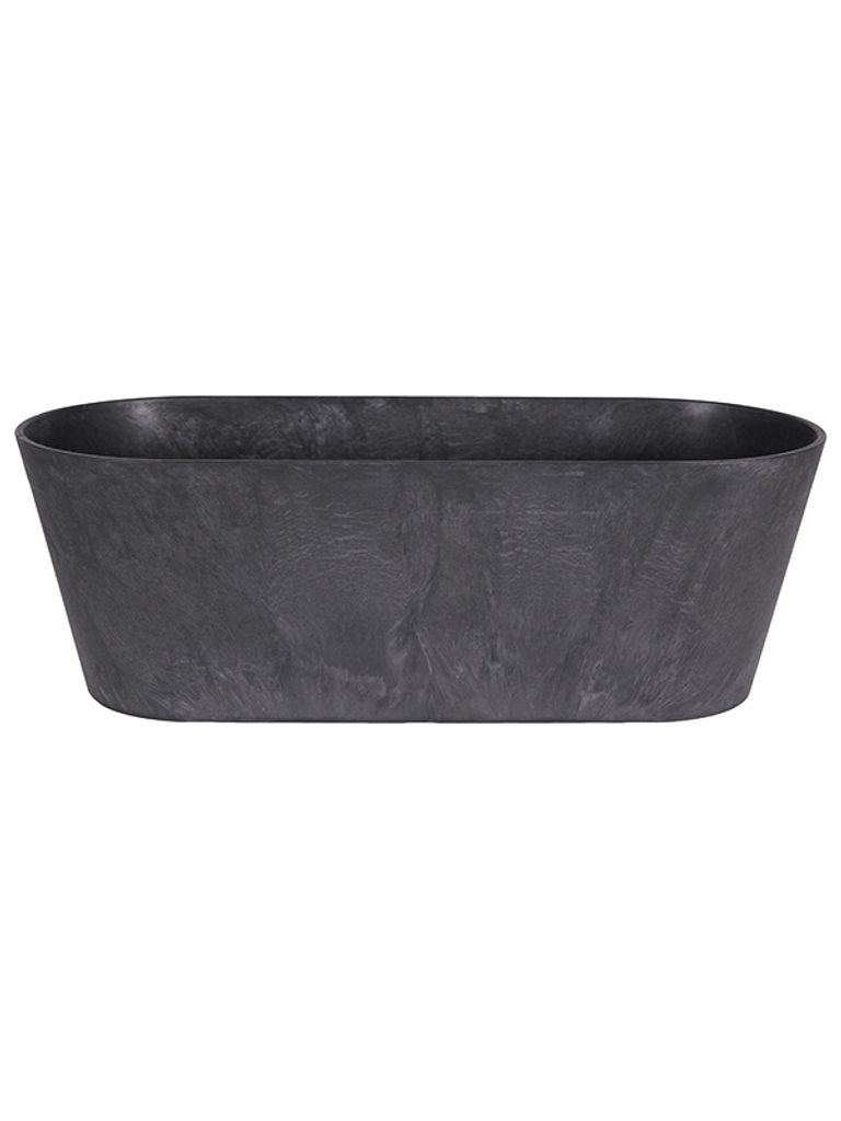 Artstone Balkonkasten Claire - 55 cm - Schwarz Produktbild 