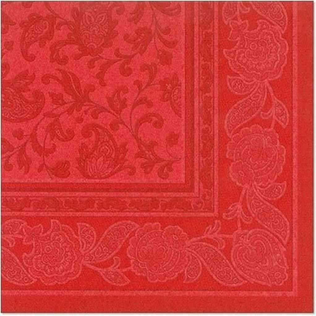 Servietten "ROYAL Collection" 1/4-Falz 40 cm x 40 cm rot Produktbild 