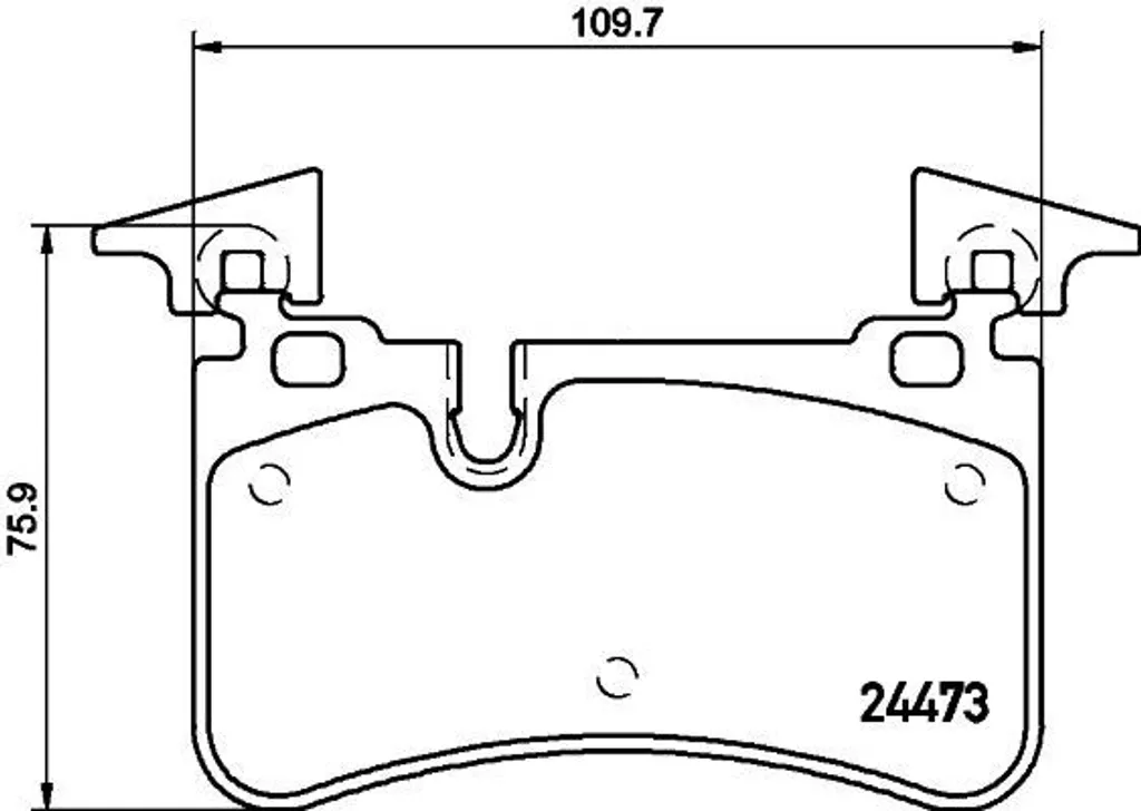 Plaquettes de frein de rechange pour Mercedes SLK R171 et CLS C219 HELLA