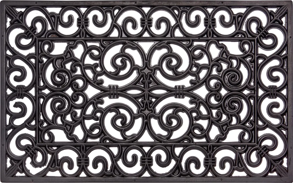 Tapis d'entrée Hanse Home Mix Mats aspect fonte avec motifs décoratifs