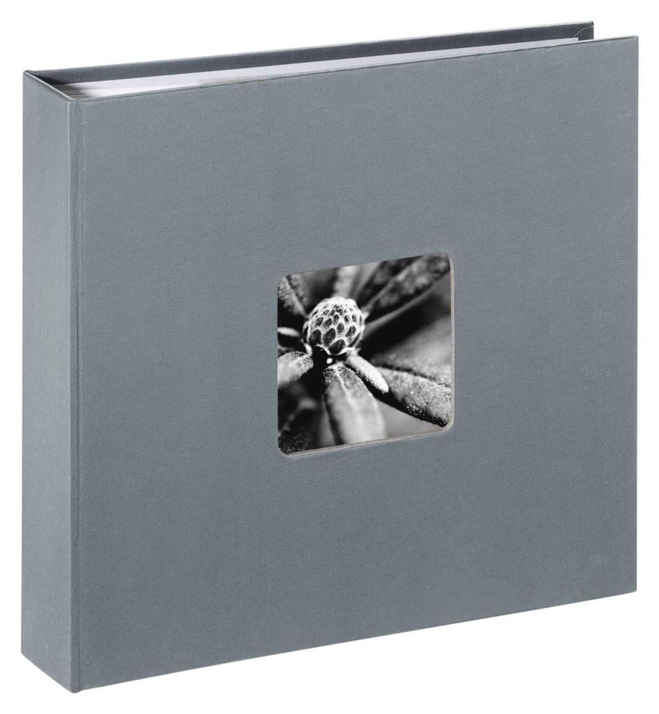 Hama  Fine Art  Memo grau  10x15 160 Fotos weiße Seiten     Produktbild 