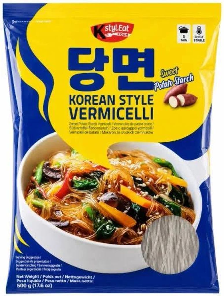 Makaron Vermicelli ze słodkich ziemniaków batatów 500g - Zdjęcie produktu 