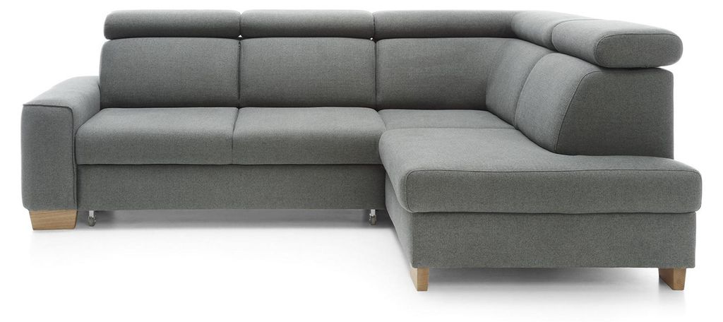 Modernes Ecksofa Stoffpolsterung Schlafsofa Sofa Bestellung Polster Couchen Neu