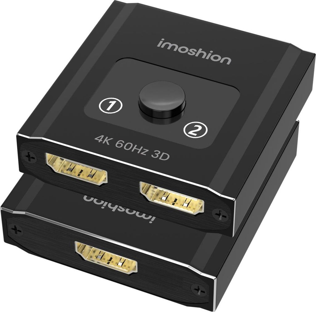 imoshion HDMI switch - 2-in-1-Ausgang / 1-in-2-Ausgang - 4K Produktbild 