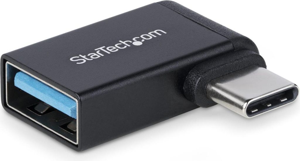 StarTech.com USB-C zu USB-A Adapter, Rechtwinklig, USB 5Gbps, 3A, USB-C Stecker auf USB-A Buchse Konverter, Robustes Metallgehäuse - Thunderbolt-K...