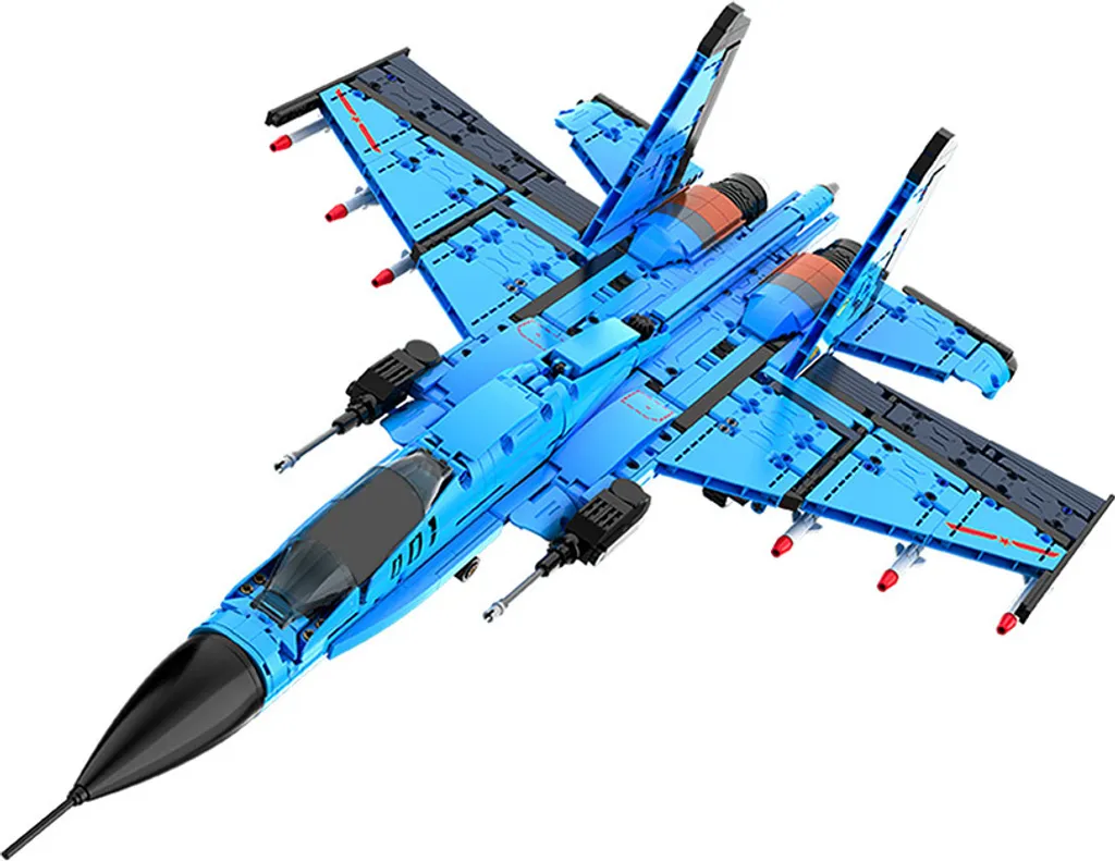 Construisez votre Jet Militaire CaDA C56028W - Maquette Réaliste Anti-Stress