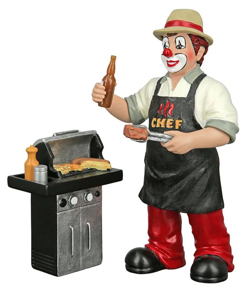 Figurine de Clown Incassable et Durable pour Déco Cuisine et Salon