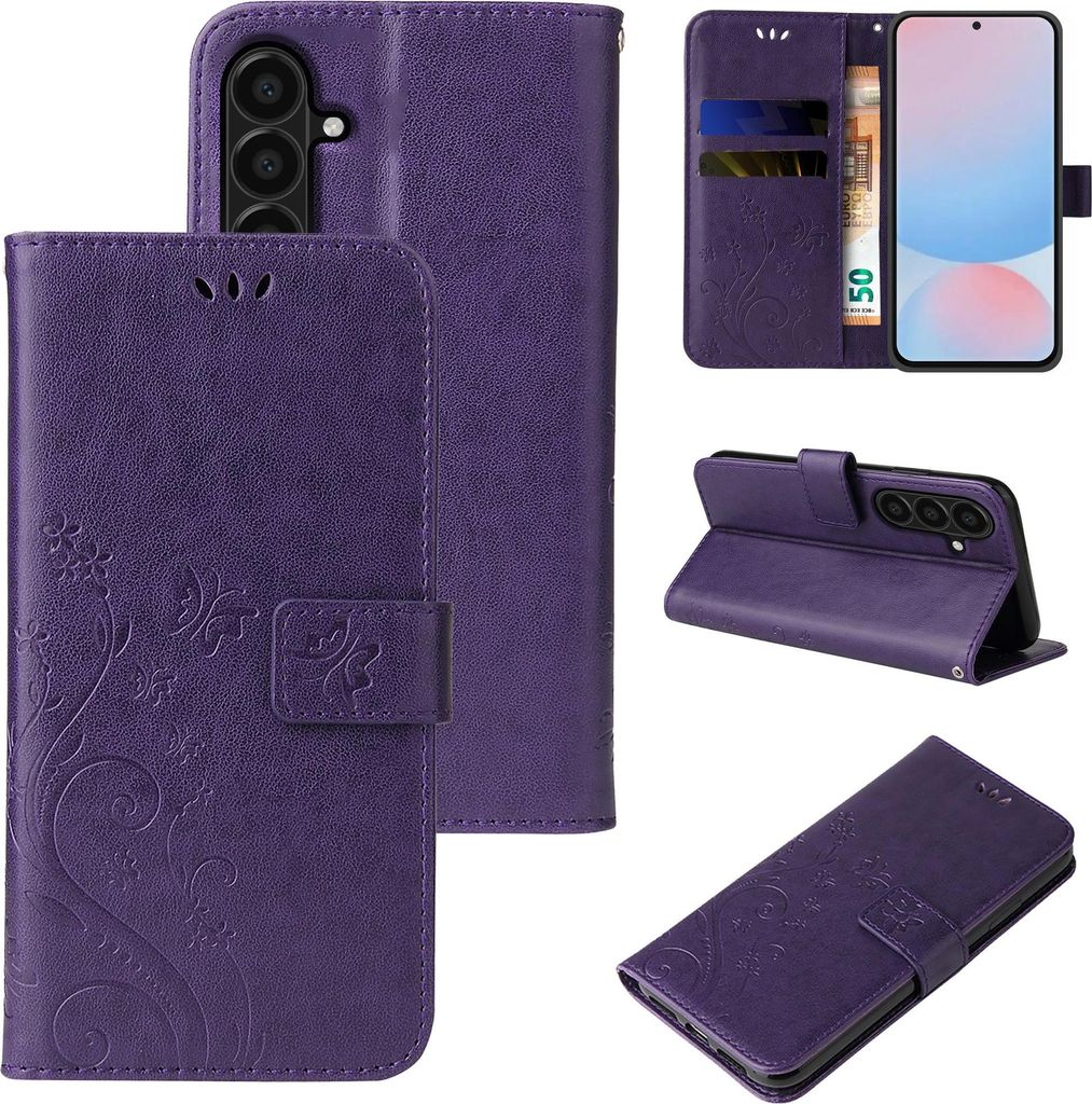 Handyhülle für Samsung Galaxy A57 5G Floral Blumen Produktbild 