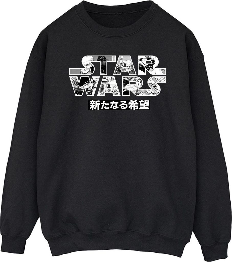 Star Wars - Sweatshirt für Herren BI46116 (M) (Schwarz)
