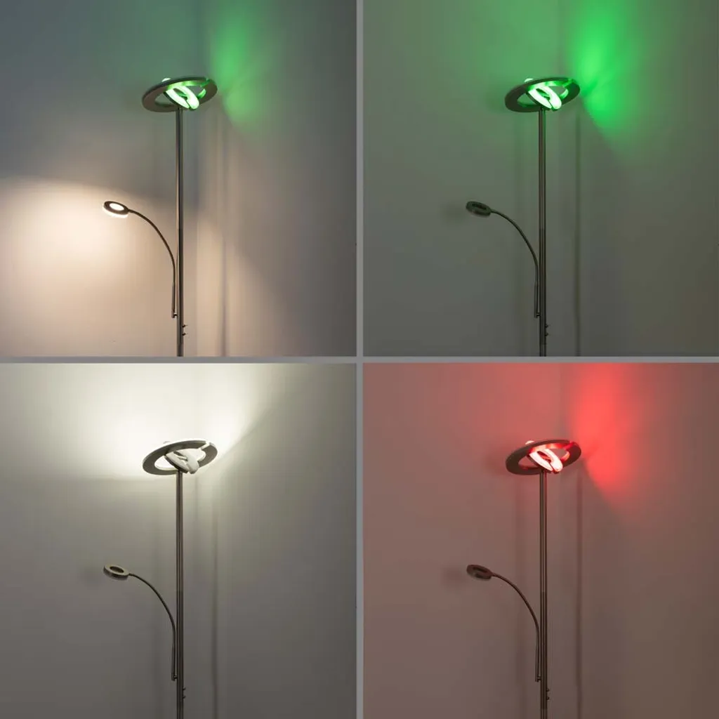 Lampadaire LED dimmable avec télécommande et mode RGB - Modèle L500 - 13
