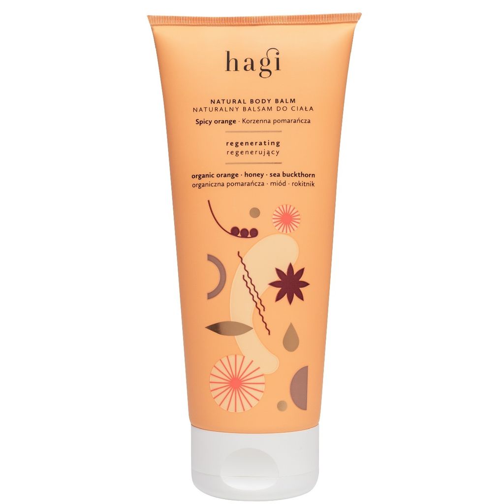 Hagi Balsam regenerujący do ciała Korzenna Pomarańcza, 200ml