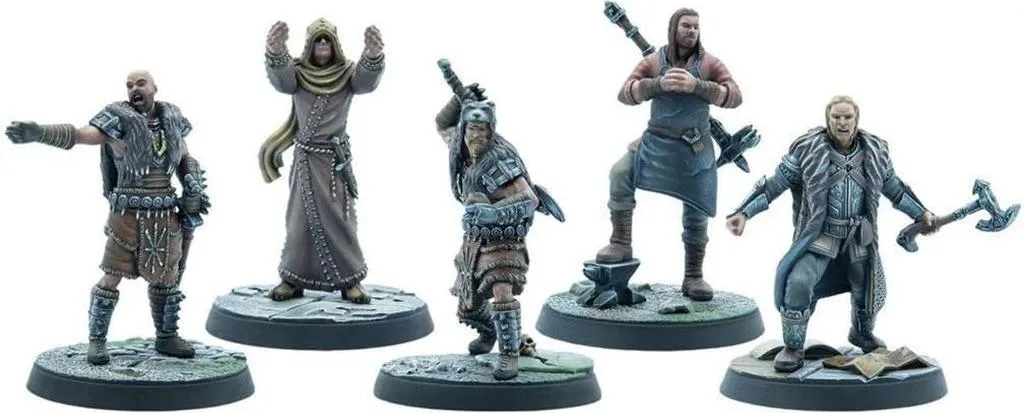 Miniatures Stormcloak Chieftains Édition Anglaise pour Call to Arms