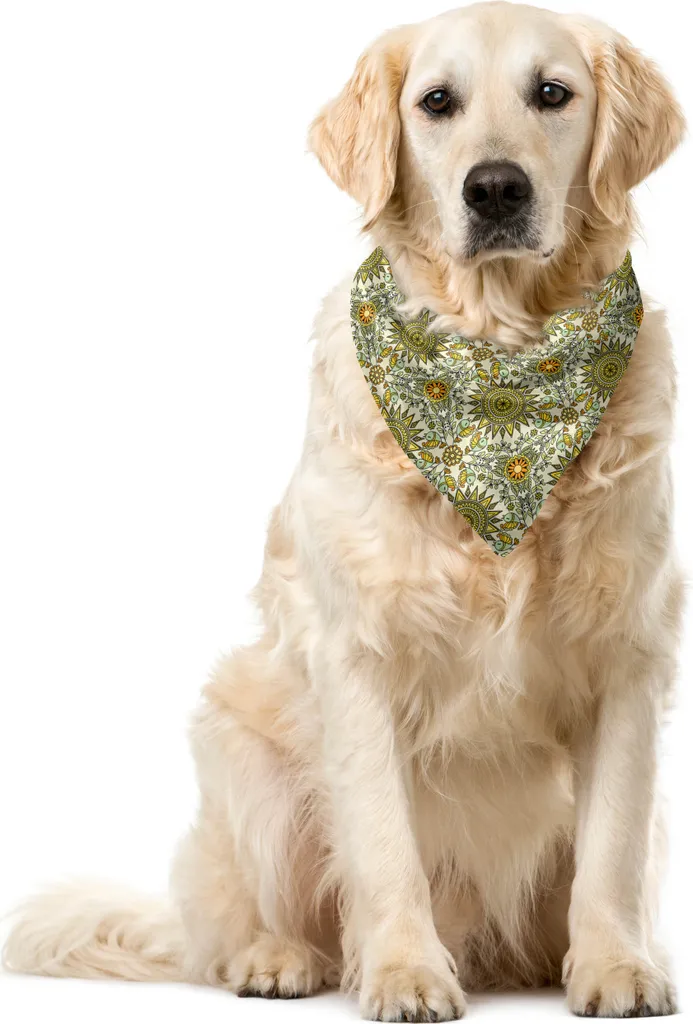 Bandana Cane Resistente ABAKUHAUS 55x55 - Ideale per Escursioni