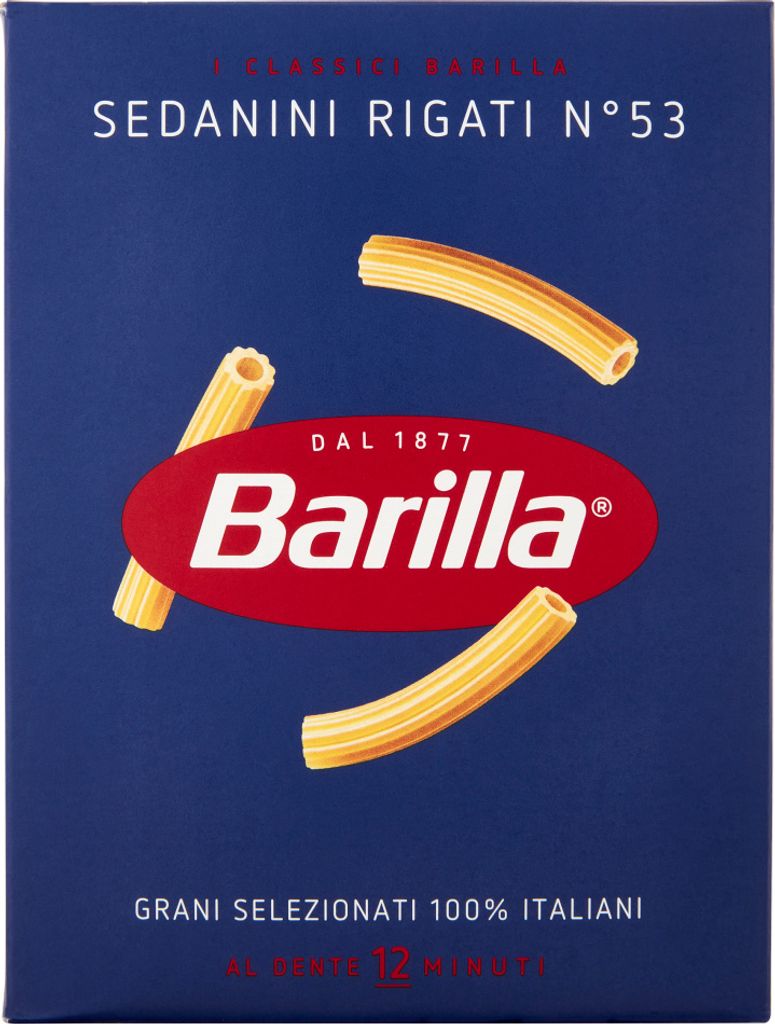 Nudeln Sedanini Rigati n53 500g - Barilla