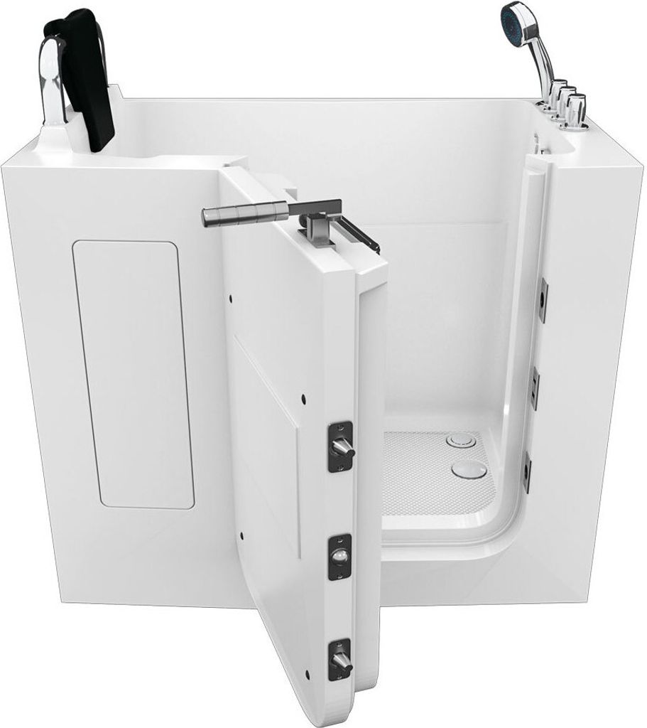 Sitzbadewanne Senioren Wanne Sitzwanne mit Tür S08-TH-A-L Produktbild 9