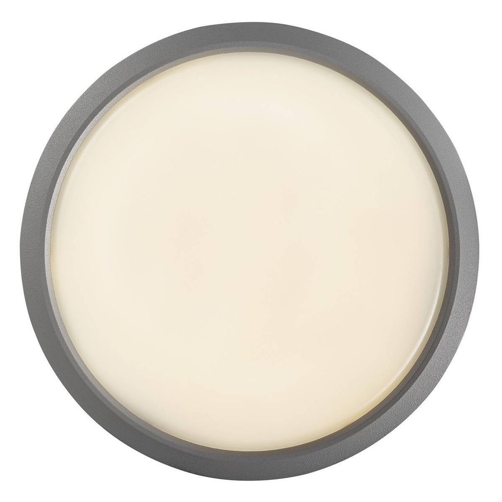 Nordlux Ava Smart LED Deckenleuchte 9.5W Warmweiss Grau Außenleuchte IP54 2019016010