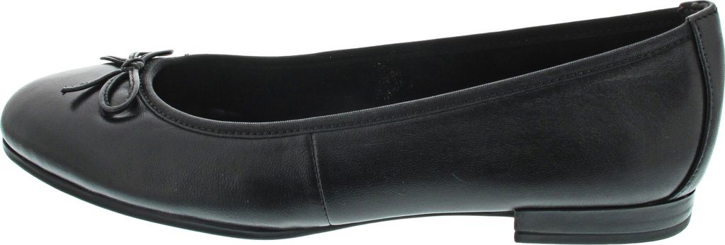 Tamaris Damen Ballerina klassisch Schleife Leder Produktbild 80
