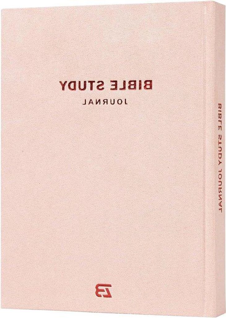 Christliches Tagebuch - Bibelstudien - Notizenbuch - Schriftliche Reflexion - A5 - Rosa