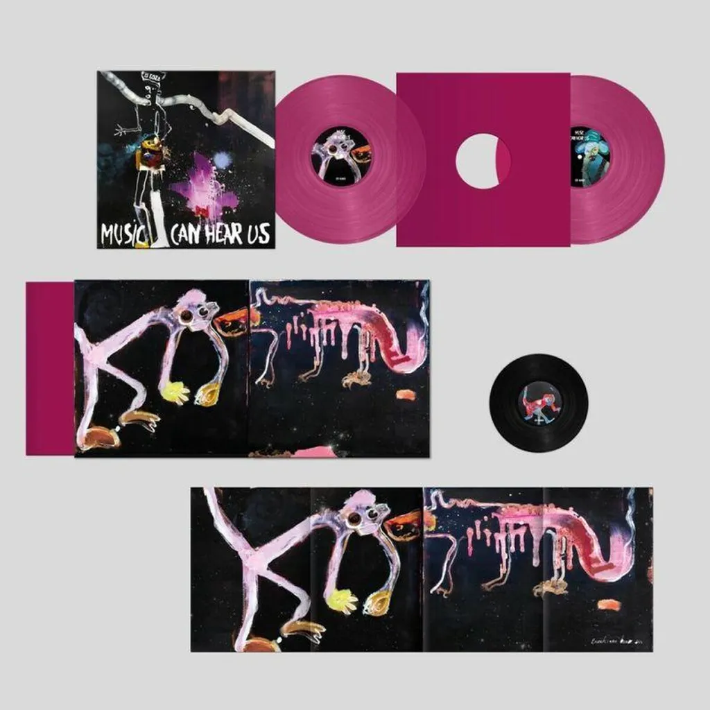 Album DJ Koze Music Can Hear Us Vinyle Magenta pour Platine Hi-Fi