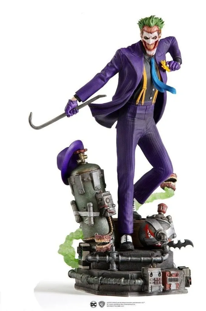 Statue The Joker 1/10 Deluxe pour Collectionneur et Décoration de Bureau
