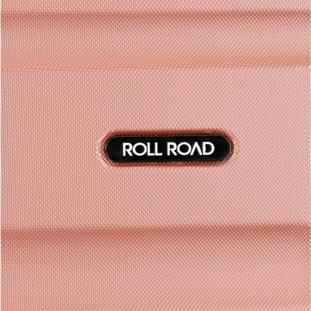 Valises légères ROLL ROAD Flex Nude ABS avec 4 roues multidirectionnelles - 12