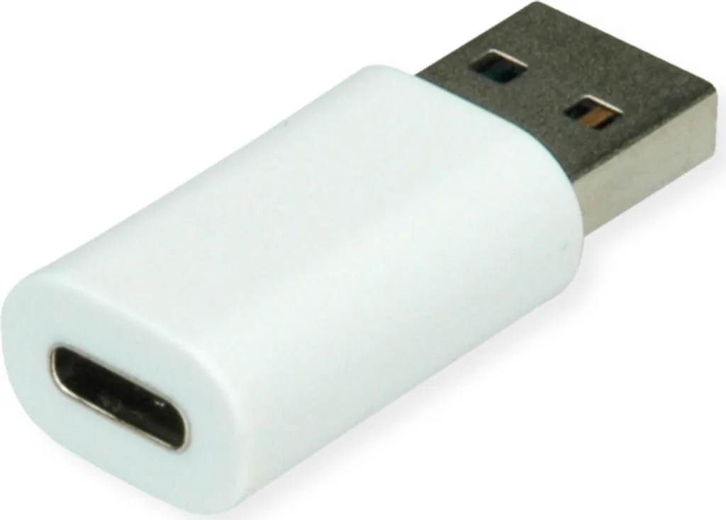 VALUE Adattatore Anti Juice Jacking USB A a C | Sicurezza Viaggio