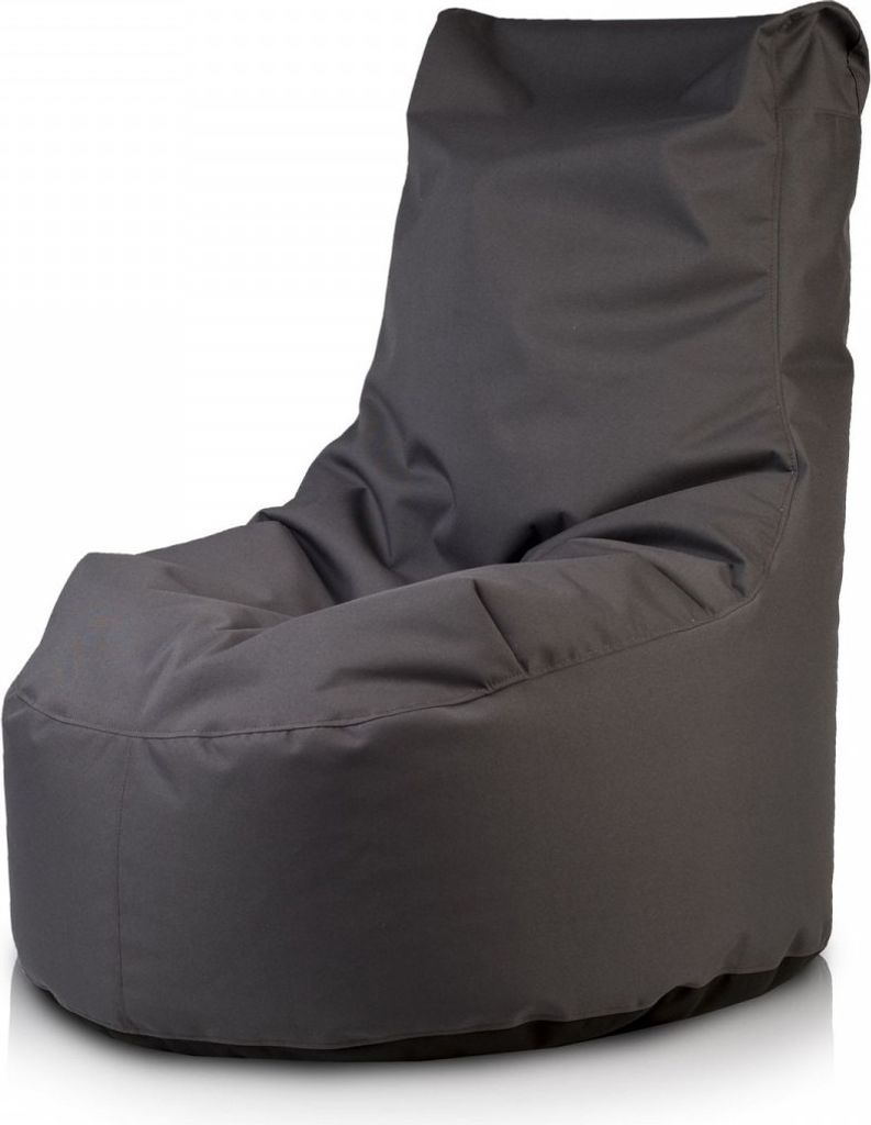 Ecopuf, Pouf Outdoor Seat L Sessel L, Farbe: Graphit