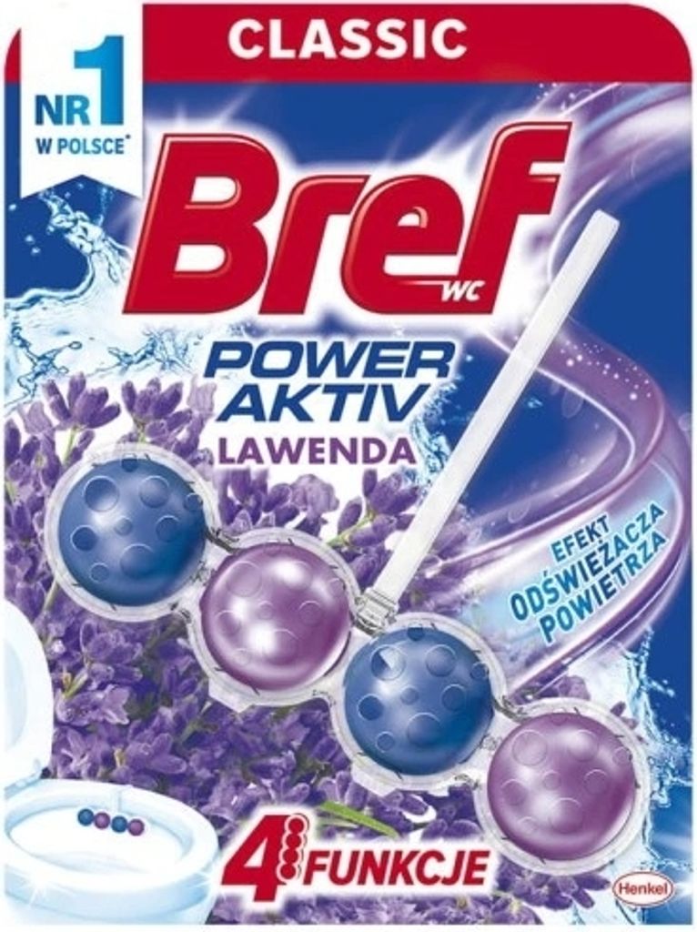 Bref Power Aktiv Zawieszka WC Lawenda 50 g Immagine del prodotto 