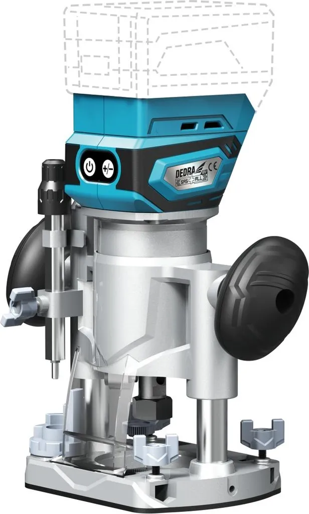 Fresatrice Brushless 18V Dedra DED7163 | Potenza SAS+ALL per Legno