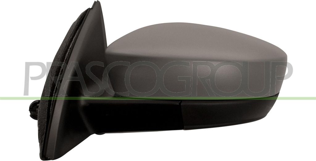PRASCO ST5267014 Außenspiegel Seitenspiegel Links für SEAT Toledo IV Schrägheck (KG3) Konvex Grundiert