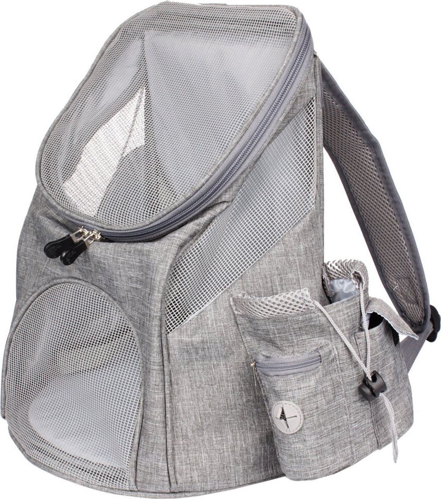 Petbag 32 Haustier-Rucksack grau