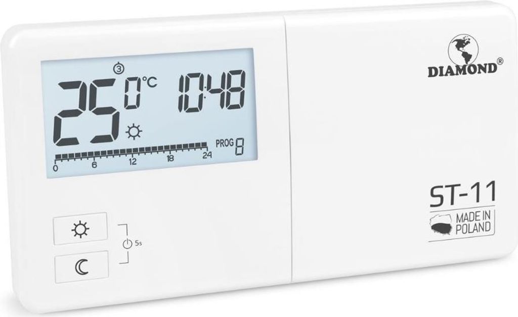 Kabelgebundener Wochentemperaturregler St-11 Produktbild 