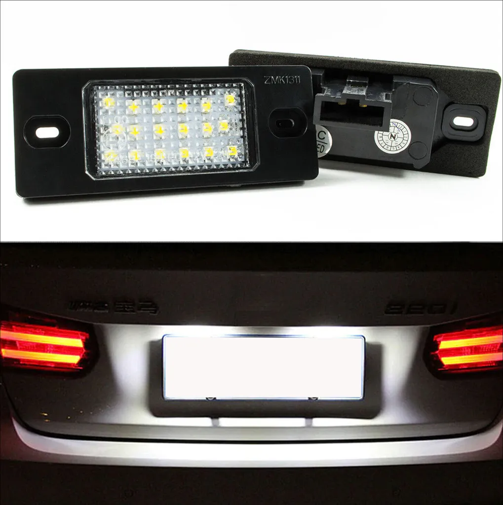 Illuminazione Targa LED 6000K per VW Golf 4/5 Passat B5 Variant