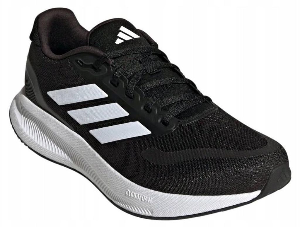 Adidas - Herren Sneaker "Runfalcon 5" PP6894 (39,5 EU) (Schwarz/Weiß)